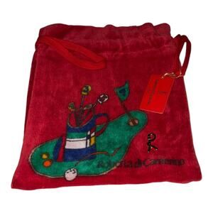 Roberta Di Camerino Velvet Pouch Bag NWT